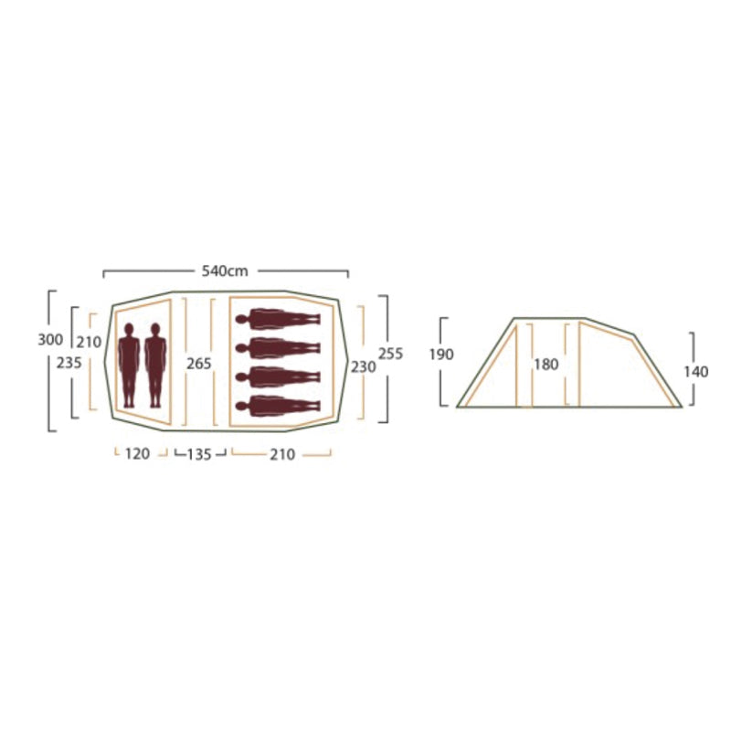 Gimle Family 4+ Outer Tent